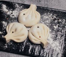 Хинкали с бараниной