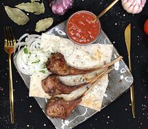 Шашлык из бараньей корейки