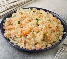 Рис с креветками