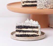 Маковый торт без глютена