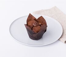 Маффин шоколадный с карамелью