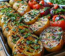 Овощи на мангале