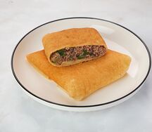 Блин с мясом