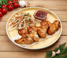 Шашлык из куриных крылышек