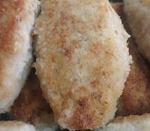 Зраза куриная с ветчиной и сыром
