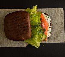 Сэндвич лосось крем-чиз