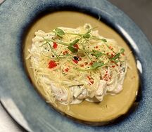 Паста Лингвини сальмоне