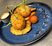 Котлеты куриные с картофельными драниками