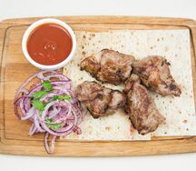 Шашлык из свинины, шейка