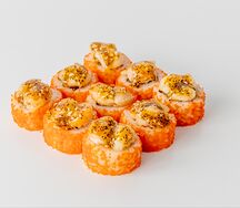 Ролл с креветкой и угрем