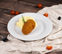 Котлета по-киевски с пюре