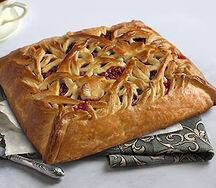 Пирог с брусникой