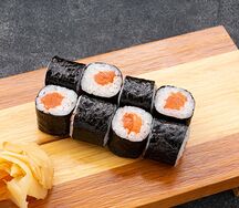 Ролл с лососем