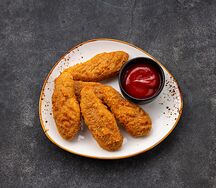 Горячие куриные стрипсы (5шт.)