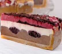 Чизкейк с вишней