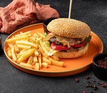 Бургер BBQ
