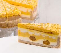 Чизкейк Манго-маракуйя