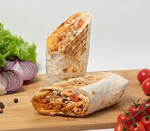Шаурма с сыром чеддер