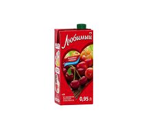 Сок Любимый сад (вишневая черешня)