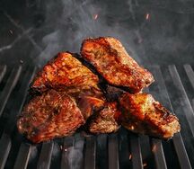 Шашлык из свиной шеи