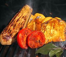 Овощи на мангале 