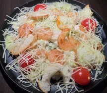 Цезарь с креветками 