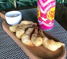 Креветосы с устричным соусом