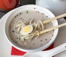 Сливочный суп с курицей