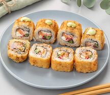 Темпура с лососем