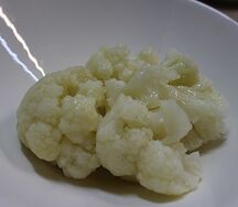 Цветная капуста отварная