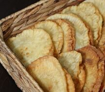 Мини чебуреки с мясом 