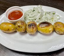 Картошка на мангале