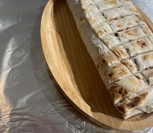 Шаурма с курицей на углях