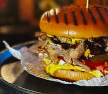 Texas с рваной свининой BBQ