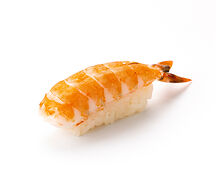 Суши с тигровой креветкой