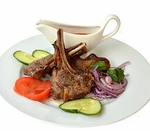 Шашлык из баранины - антрекот