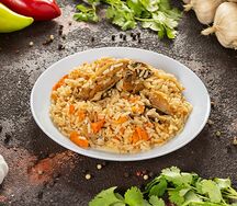 Плов с курицей