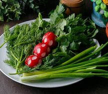 Ассорти из зелени
