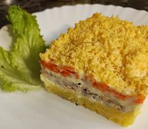 Салат Мимоза