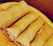 Блинчики с мясом