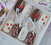 Набор муссовых чизкейков эскимо на палочке