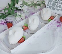 Муссовые пирожные Зайки