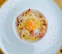 Карбонара со сливочным соусом