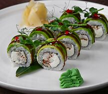 Ролл Зеленый дракон