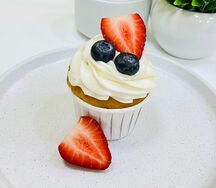 Ванильный капкейк