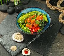 Поке с лососем