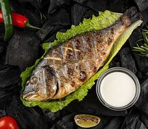 Дорадо на гриле