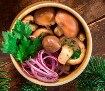 Маринованные шампиньоны