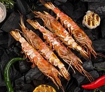 Лангустины гриль