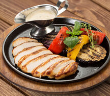 Куриное филе и гарнир